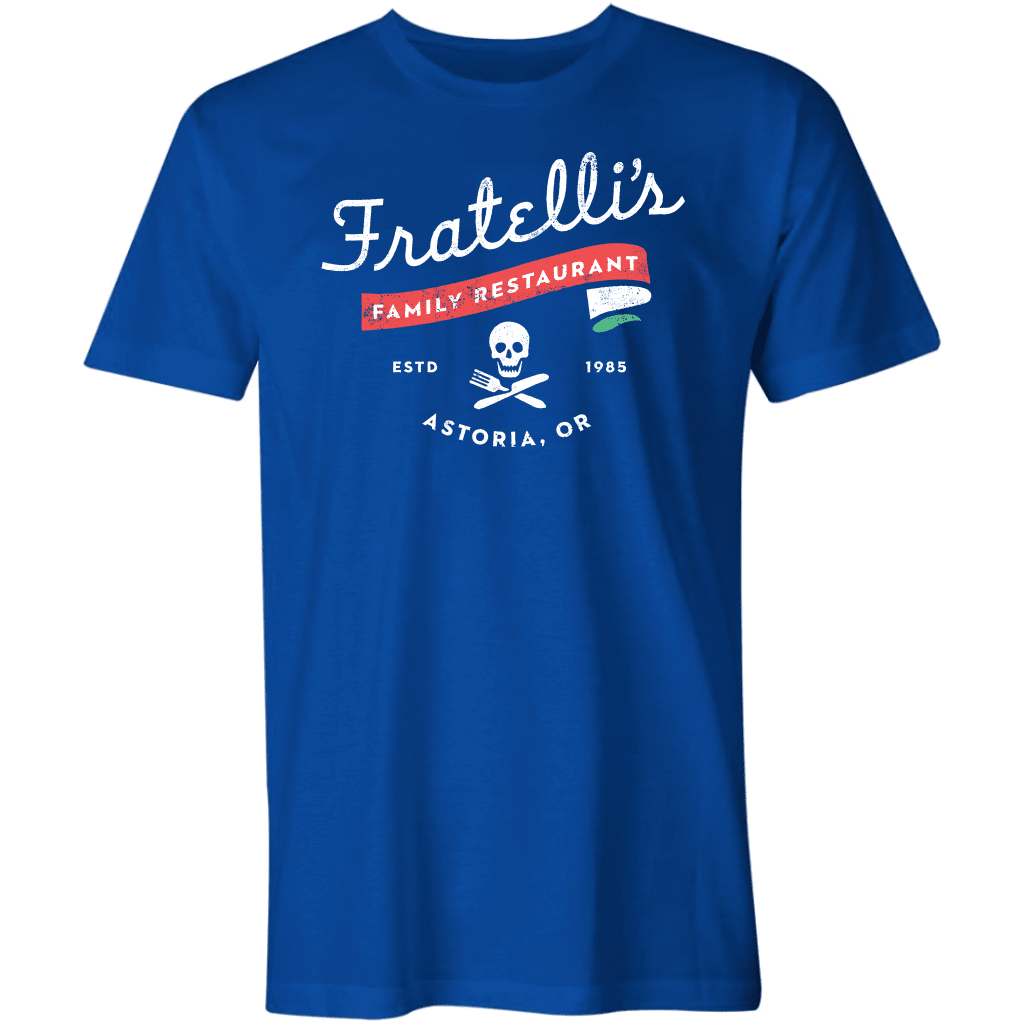 Fratellis Family Restaurant T Shirt The Goonies New Design 