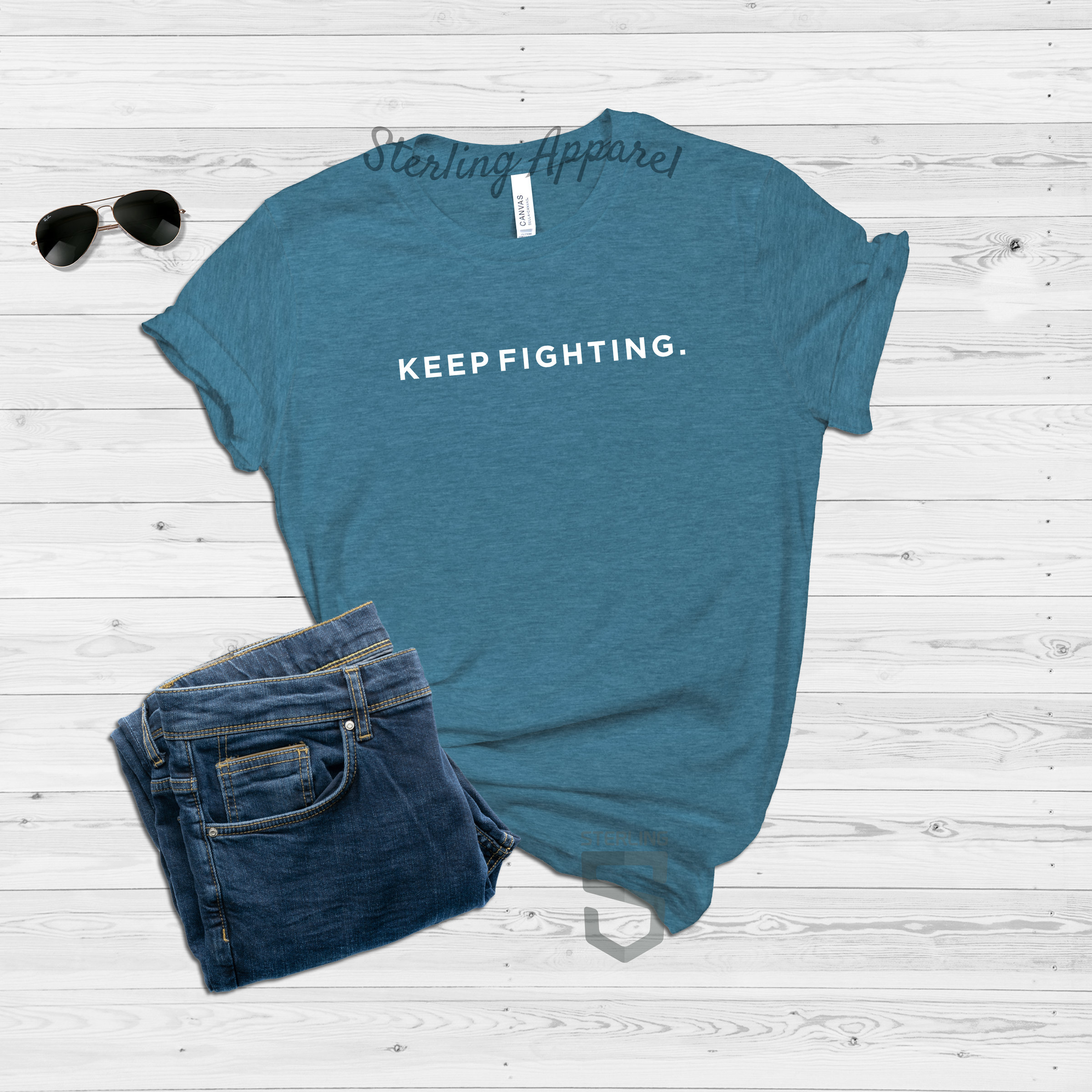 Keep Fighting Shirt, Cancer Survivor Tee, Cancer Supporter, Fighter