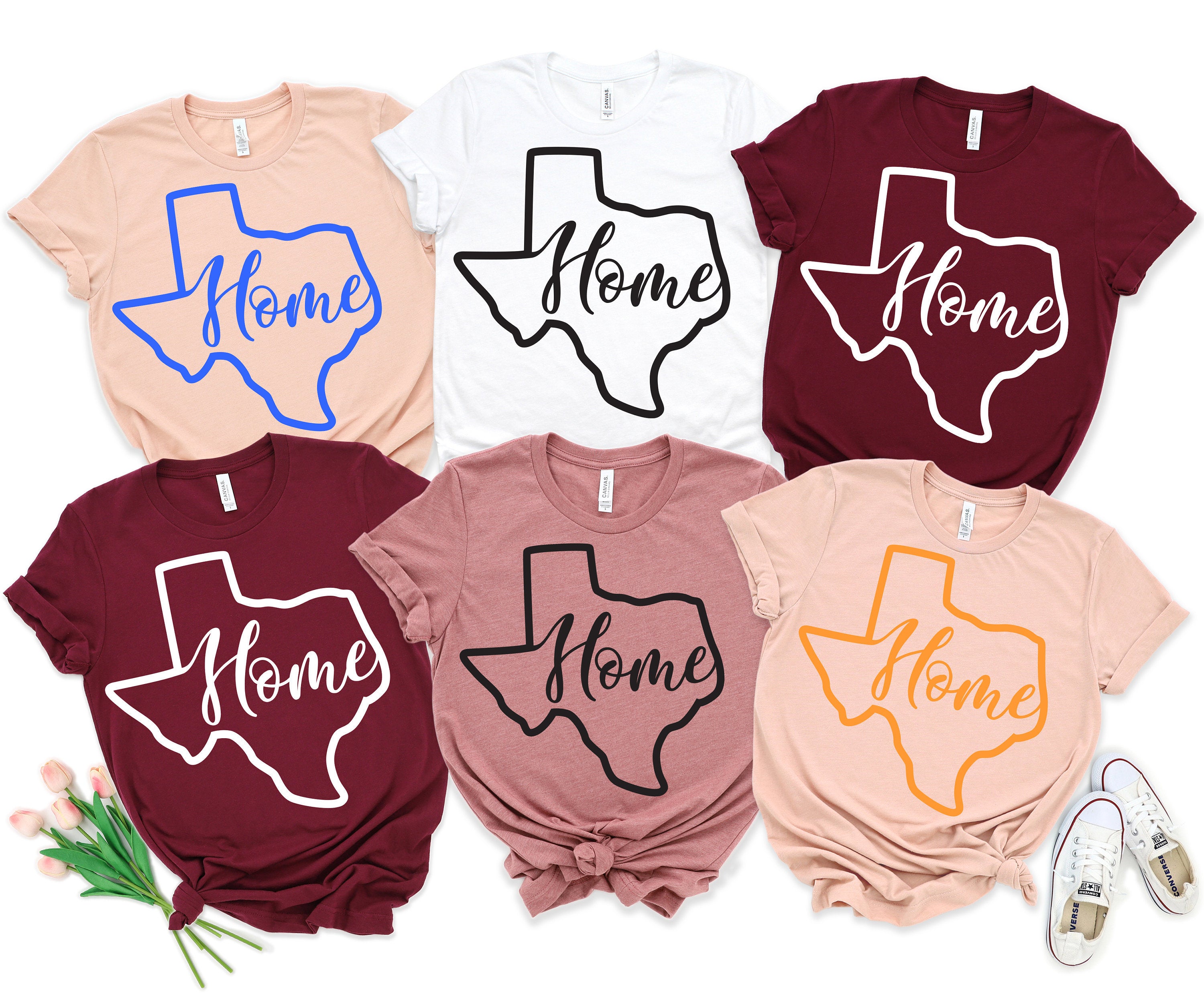 Texas Shirt Texas Tee Texas Womens Shirt Home State Shirt Home Shirt