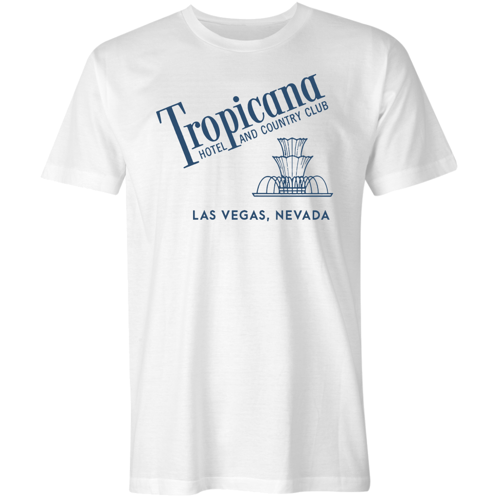 Tropicana Hotel Country Club T Shirt Vintage Las Vegas (New Design)